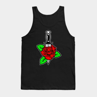 Rose and Dagger Tank Top